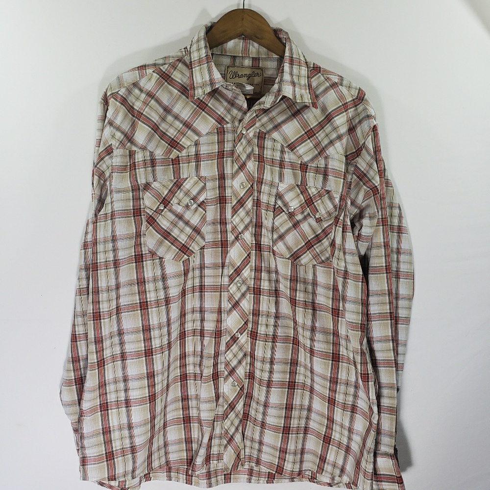 Wrangler Western Pearl Snap